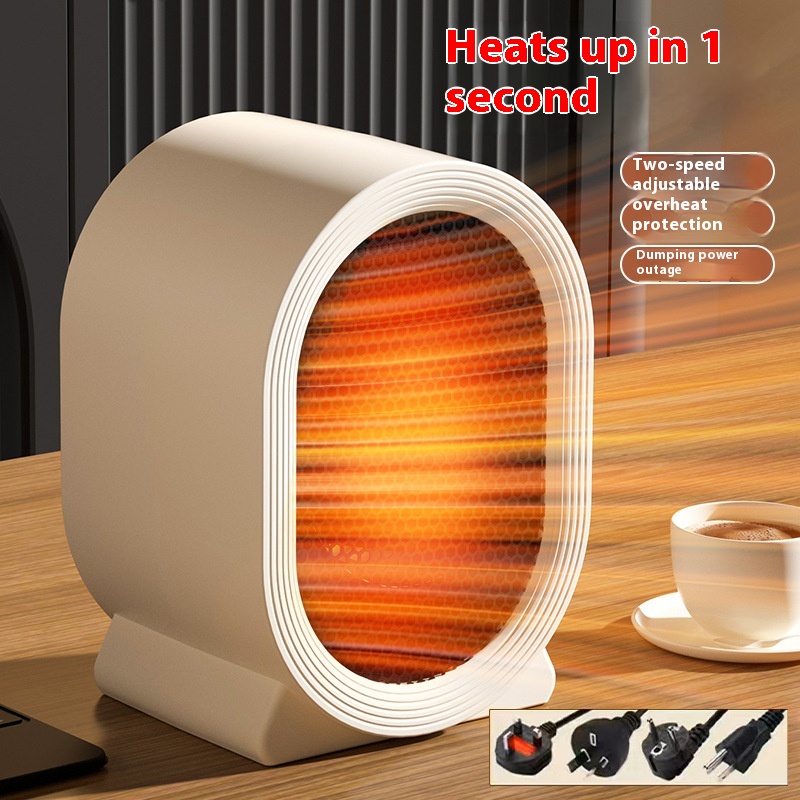 Radiateur Soufflant Silencieux 500 W — Chauffage Compact 3