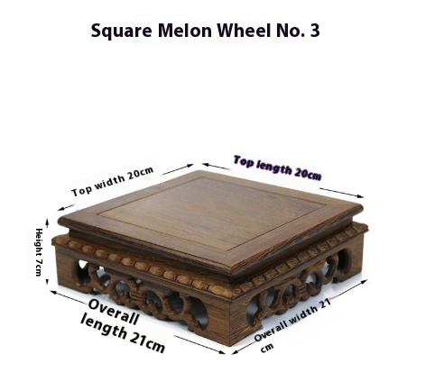 The Base Of The Wooden Carved Buddha Statue Is Set Up