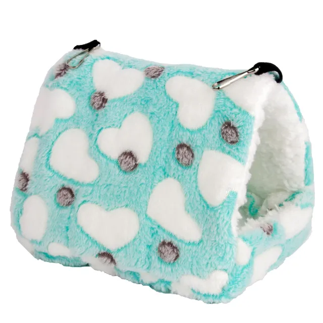 Hamster Winter Thermal Supplies Cotton Pet Nest Love Sky Blue - Shop at LoveMi