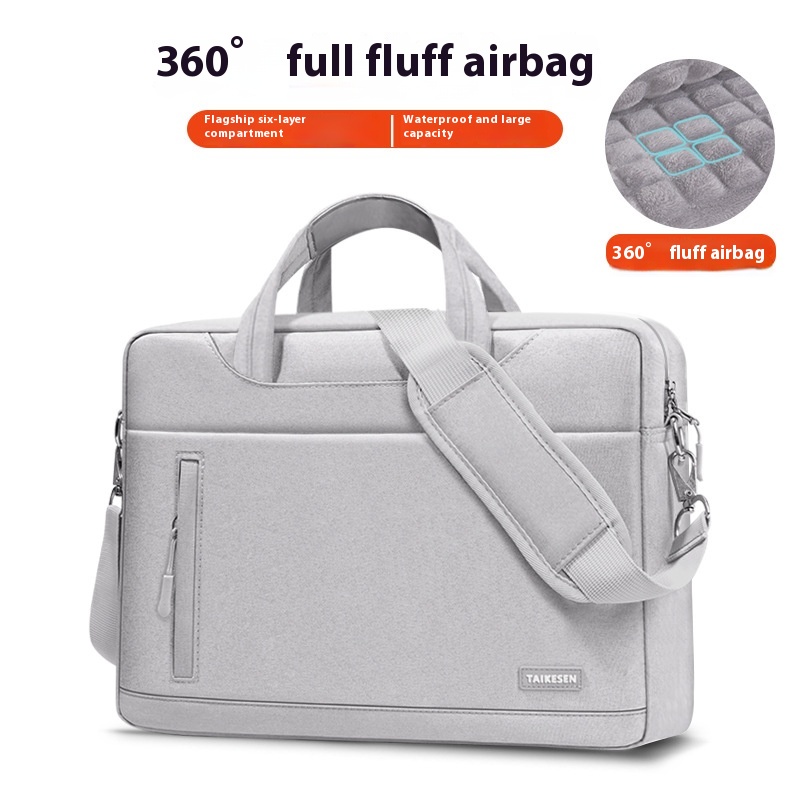 حقيبة لابتوب نسائية بسيطة بلون موحد