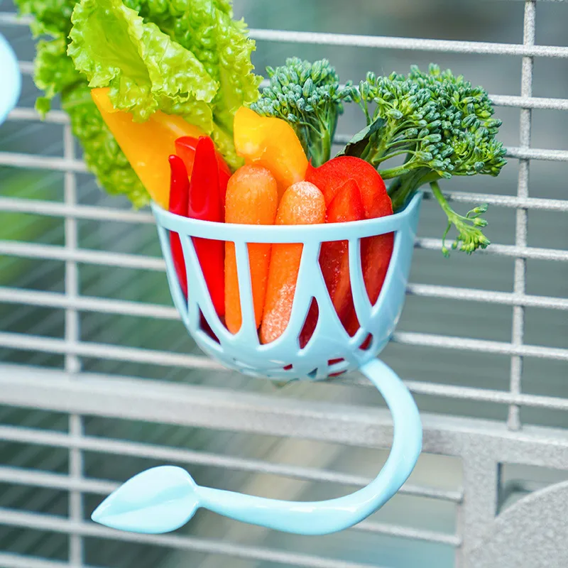 Parrot Fruit Basket Bird Supplies Feeder - Vegetable And Fruit Basket 1Pc
