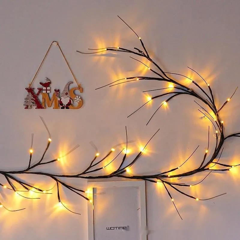 Branch Light Rattan Lamp Led Lighting Chain