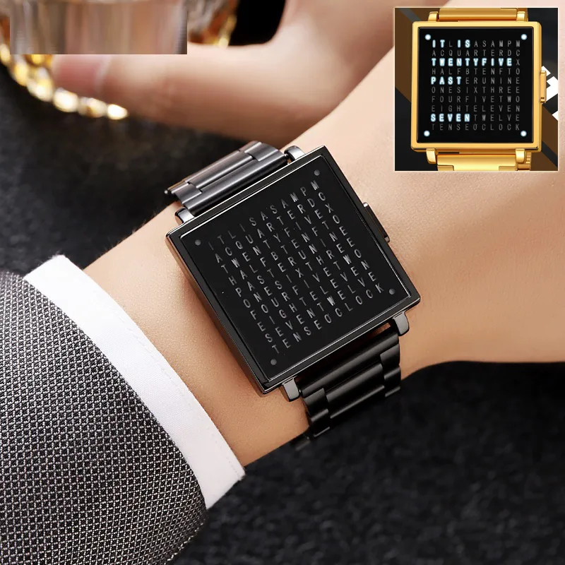 Fashion Military Wristwatch for Men Women Waterproof Clock LED