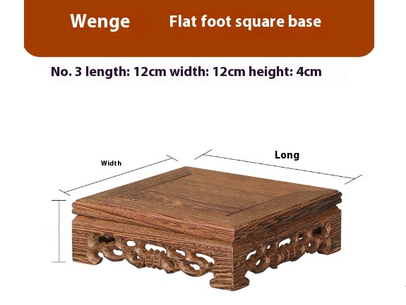 Solid Wood Teapot Stand Tea Set Rack Teapot Holder