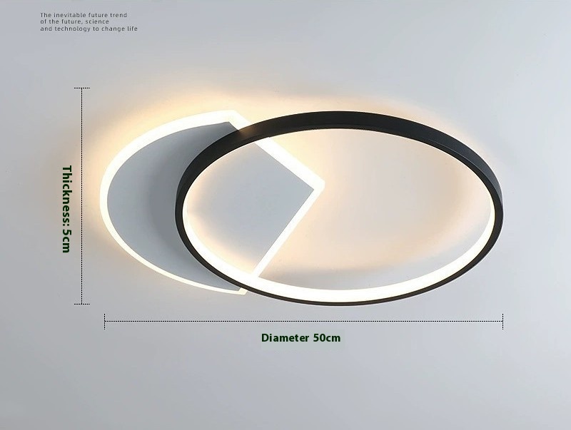 Nordic Minimalist Bedroom Ceiling Lamp Modern Home - Image 11