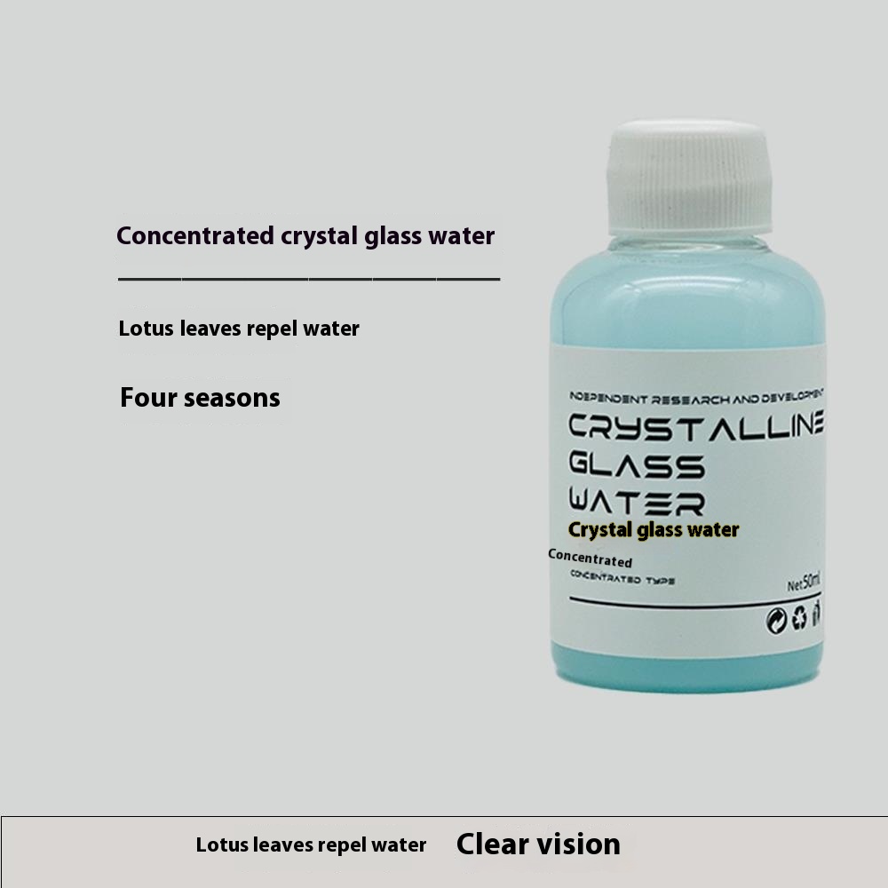Concentrated Crystal Plating Windshield Washer Fluid Automobile Rain Wiper - Image 2
