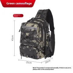 Waterproof Multifunctional Fishing Outdoor Equipment Fishing Bag - Green - View 1