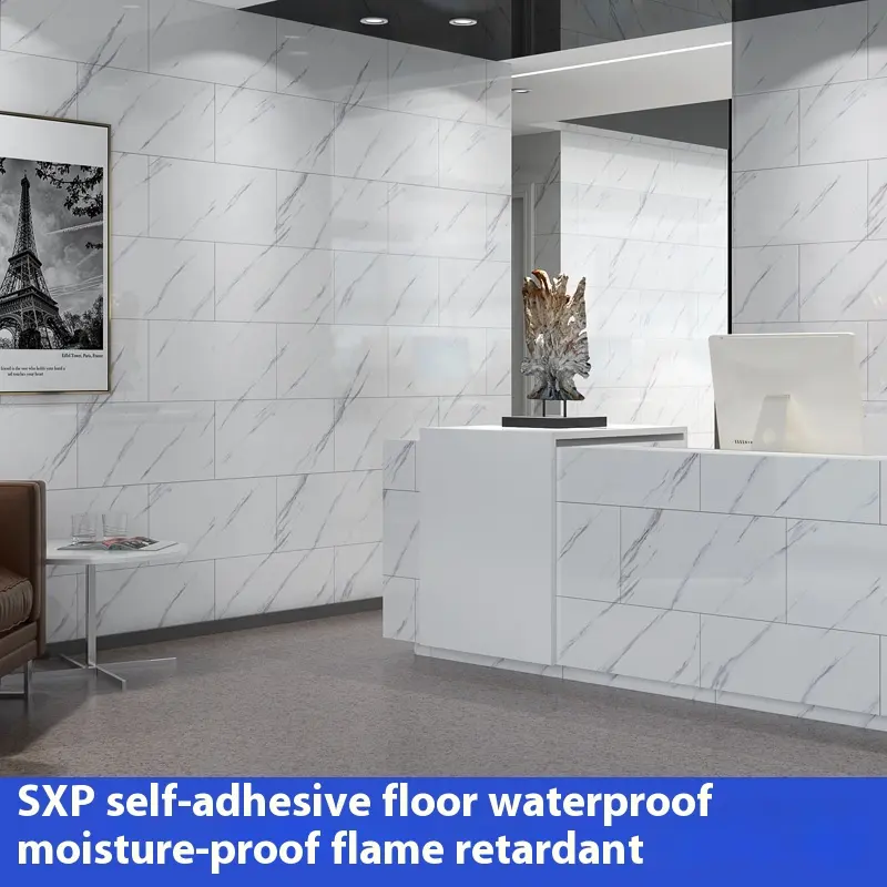 Wear-resistant Marble Self-adhesive Simple Installation Quick Easy