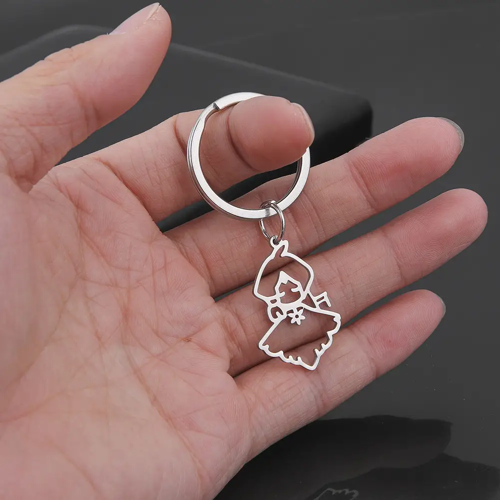 Customized Keychain Stainless Steel Personalized