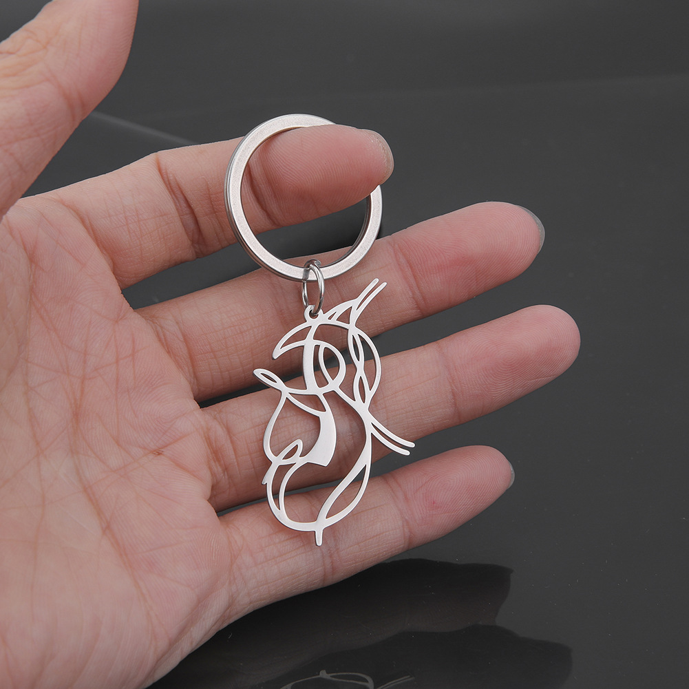 Customized Keychain Stainless Steel Personalized