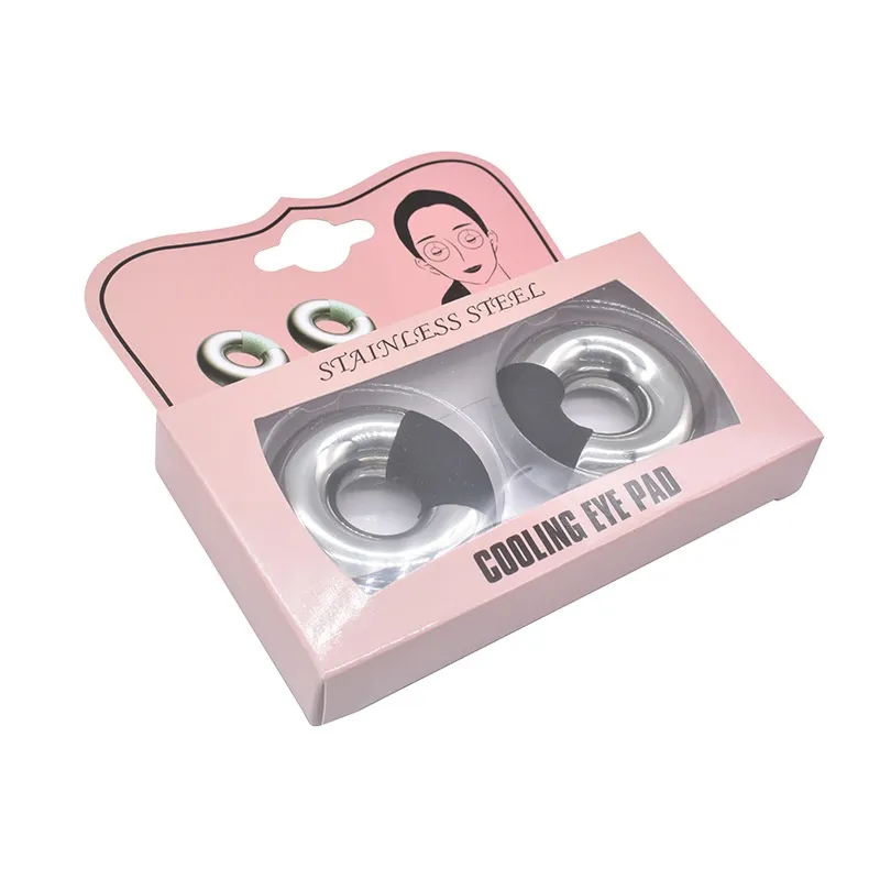 Circle Stainless Steel Moisturizing Fade Eye Bags And Dark Circle - Black