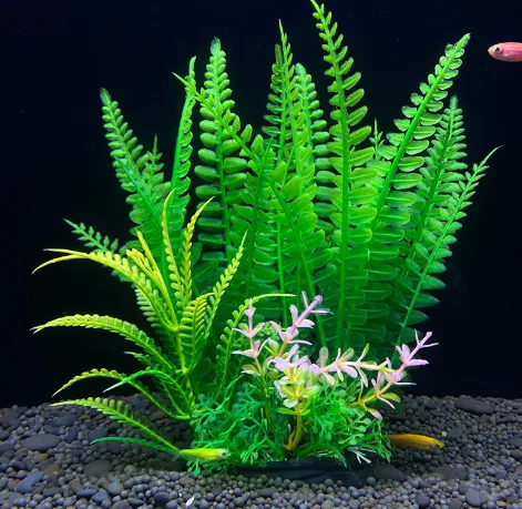 Fish Tank Decoration Artificial Plant Plastic Water Plant Aquarium Beautification - As Shown In The Figure