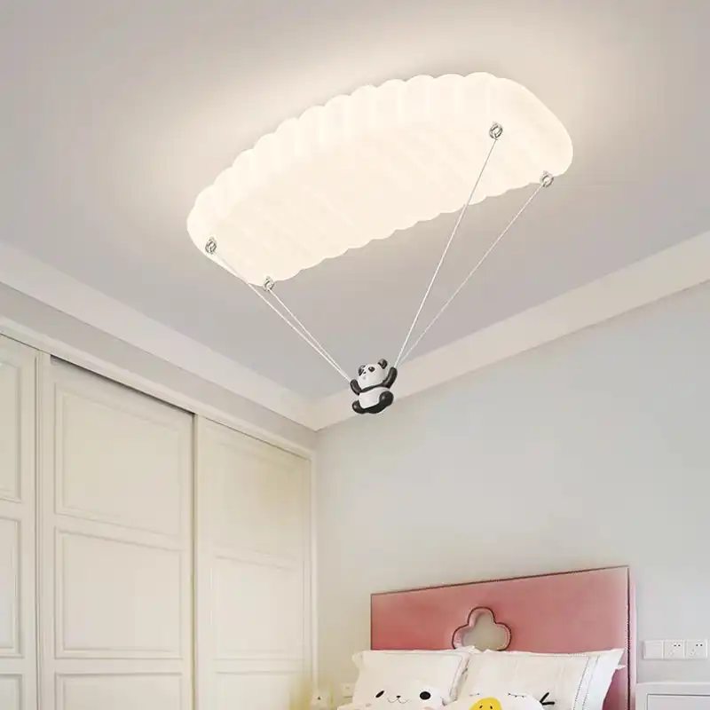 Cartoon Children's Light Parachute Ceiling Eye-protection Lamp