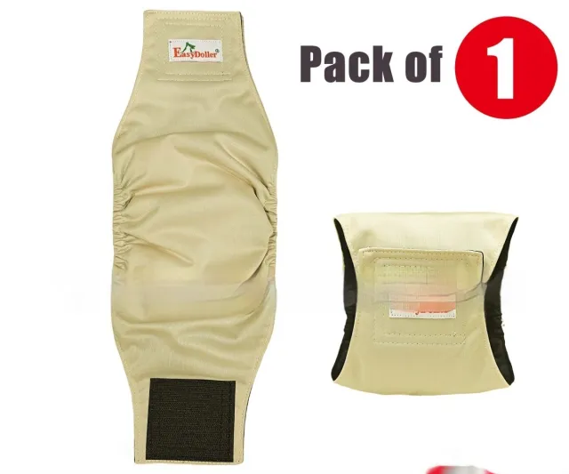 Pet Washable Physiological Dog Diaper Pants Khaki - Shop at LoveMi