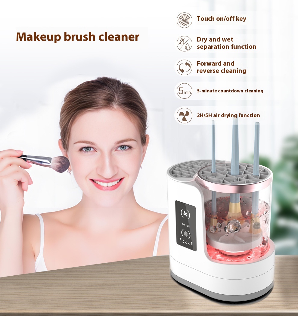 makeup brush cleaner - remove 98% of makeup