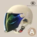 Khaki Colorful Double Mirror