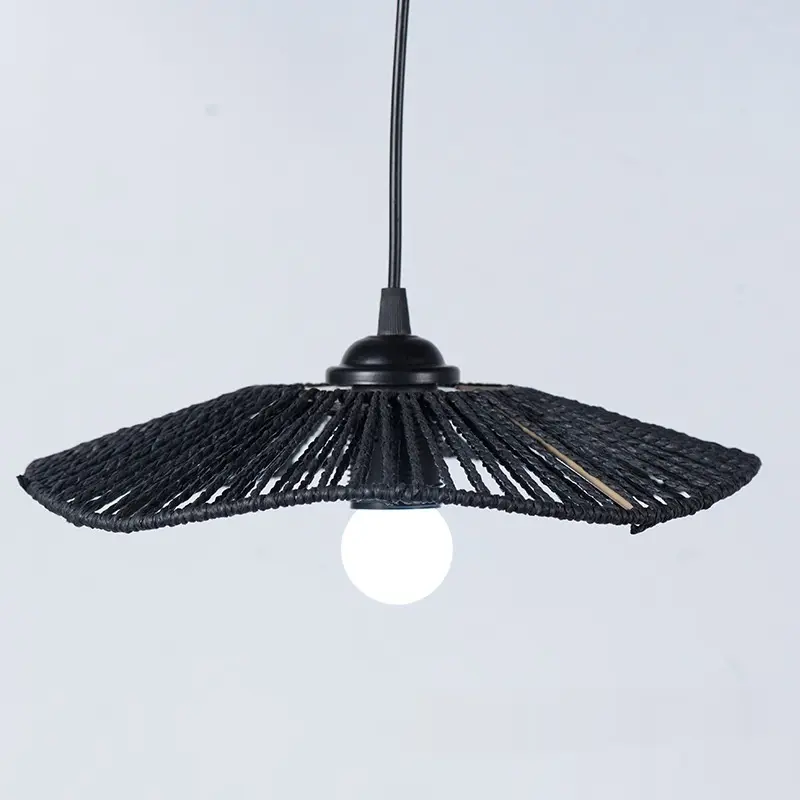 Paper String Rattan-like Lighting Lampshade