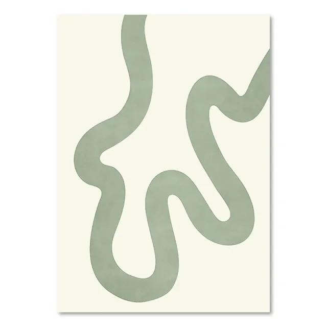 Green Plant Decorative Painting J Type - Shop at LoveMi