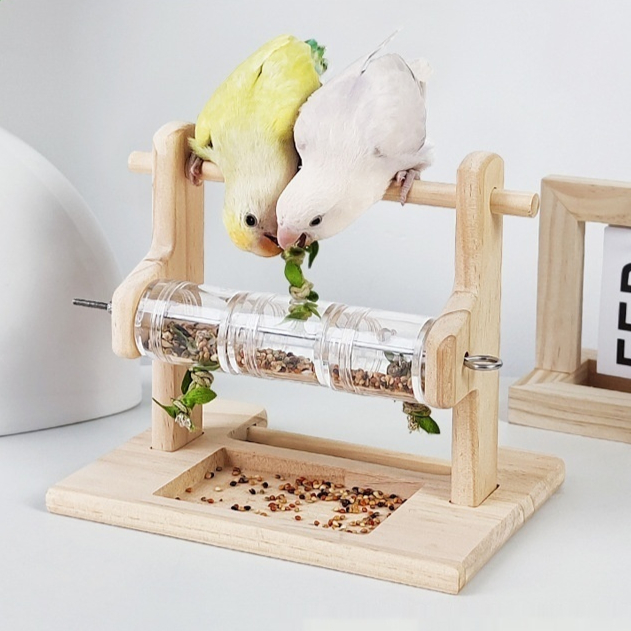 Parrot Solid Wood Claw Grinding Stand