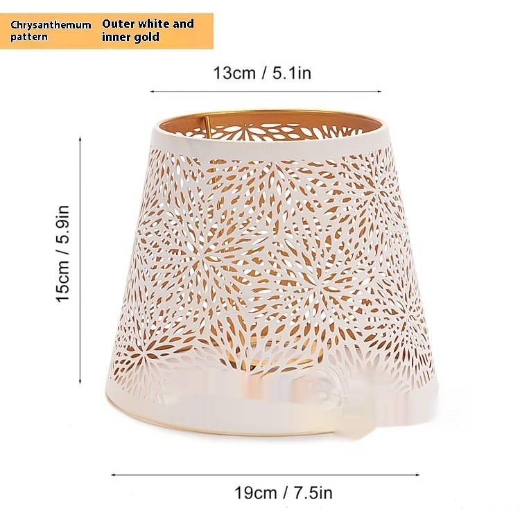 Metal Iron Art Laser Lampshade Lamp Accessories