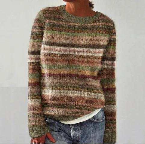 Latest Thick Needle Cloth 3D Digital Printing Men's And Women's Round Neck Sweater Zd830Bn - Shop at LoveMi