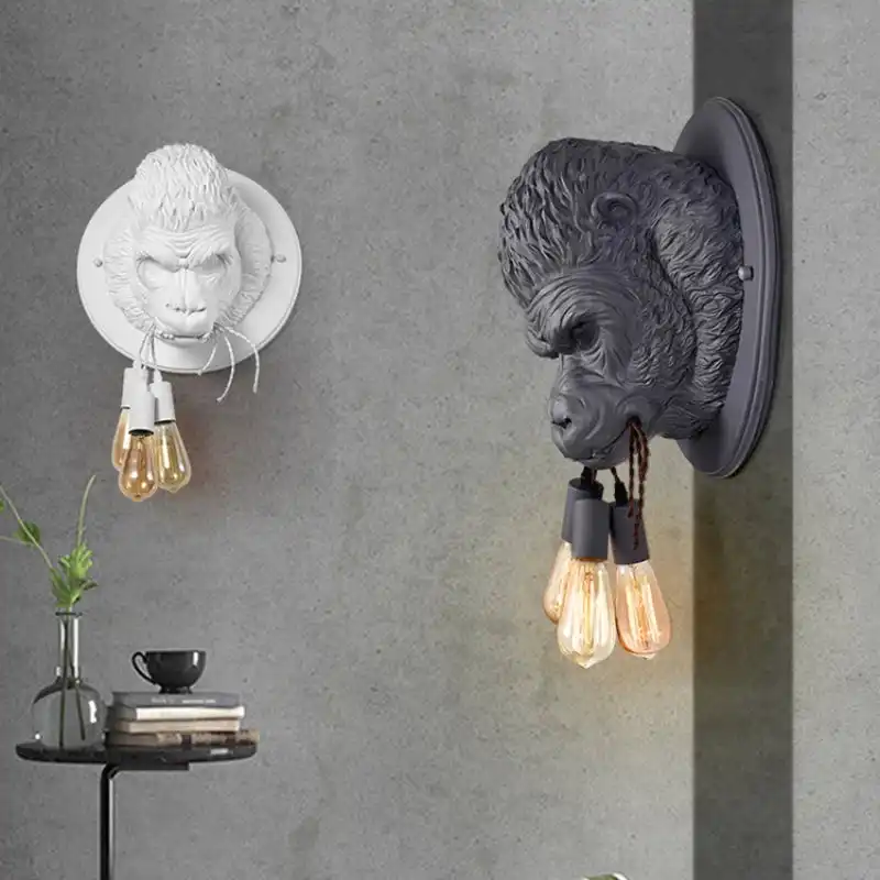 Personalized Animal Wall Lamp Living Room Bedroom