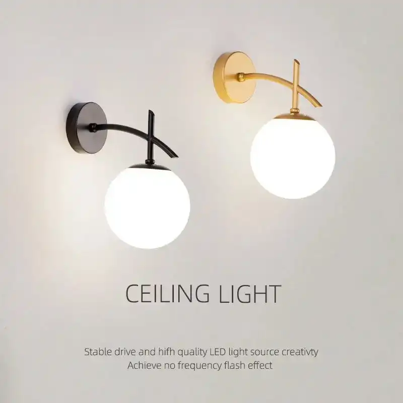Bedroom Bedside Lamp Living Room Wall Light