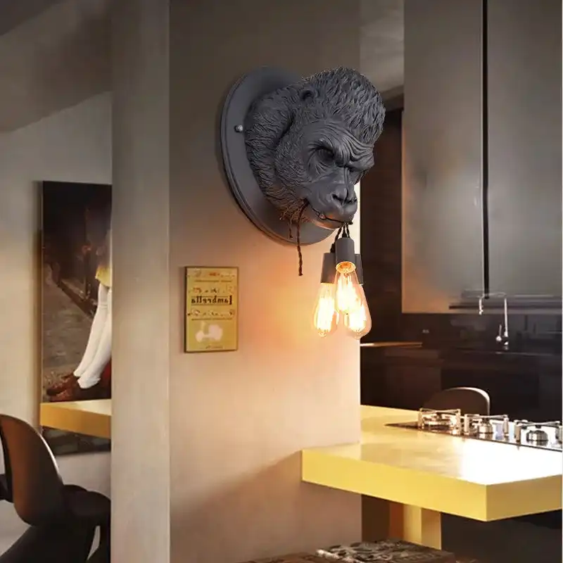 Personalized Animal Wall Lamp Living Room Bedroom Decoration Aisle Light