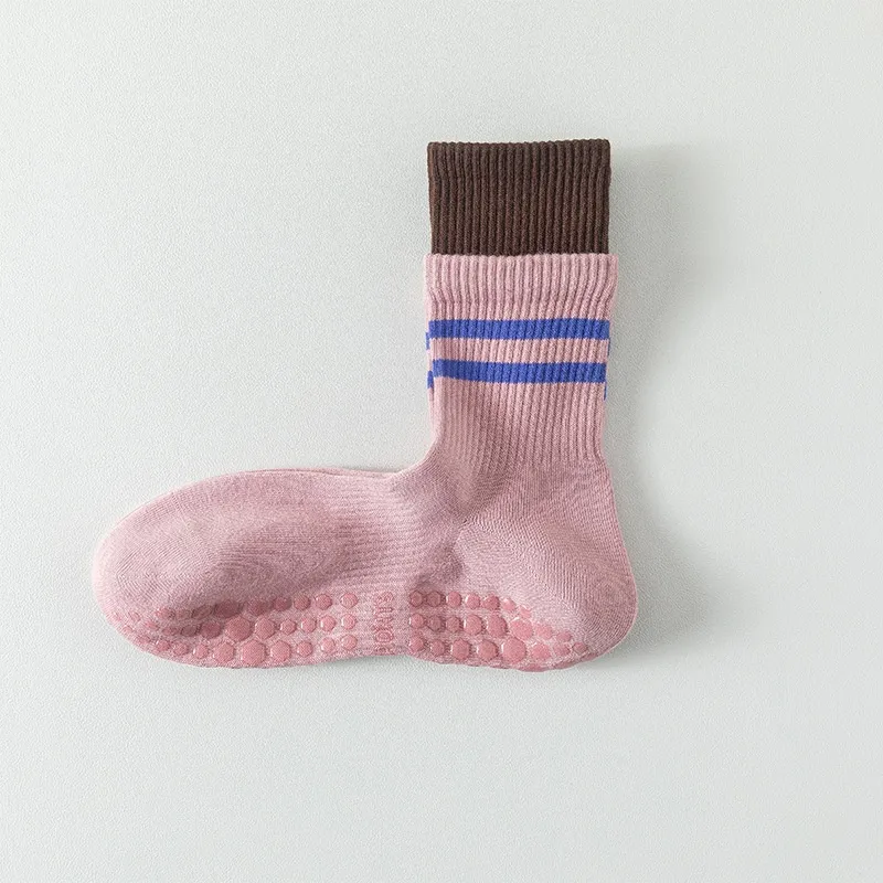 Yoga Socks Women's Autumn And Winter Socks Bottom Non-slip - Pink