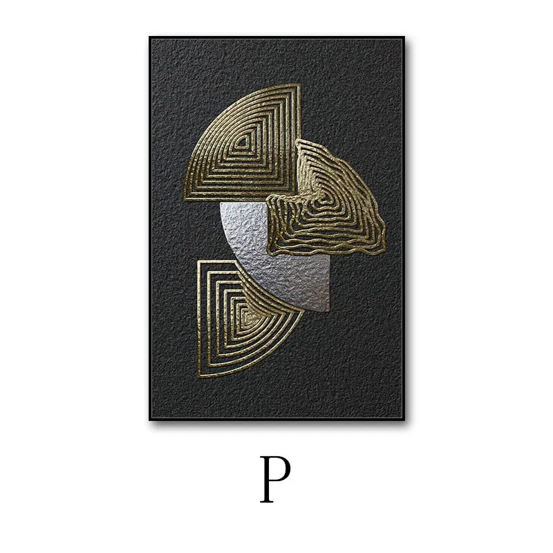 Modern Minimalist Hanging Simple Hotel Club Sales Office Decorative Painting - P