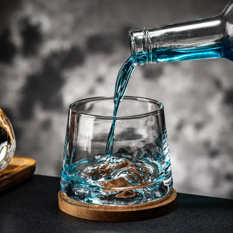 Creative Iceberg Glass Ice Hockey Glass
