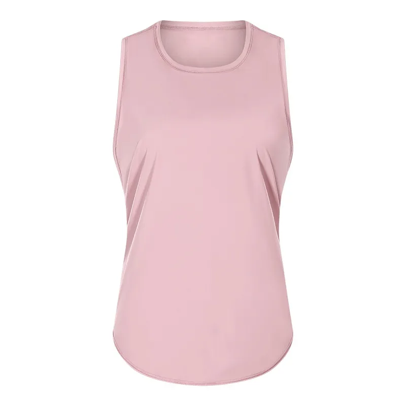 New Yoga Vest Fitness Exercise Sleeveless Blouse Quick-drying Loose Yoga Top - Miyou Colors-2Xl