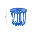 Blue Vegetable Basket