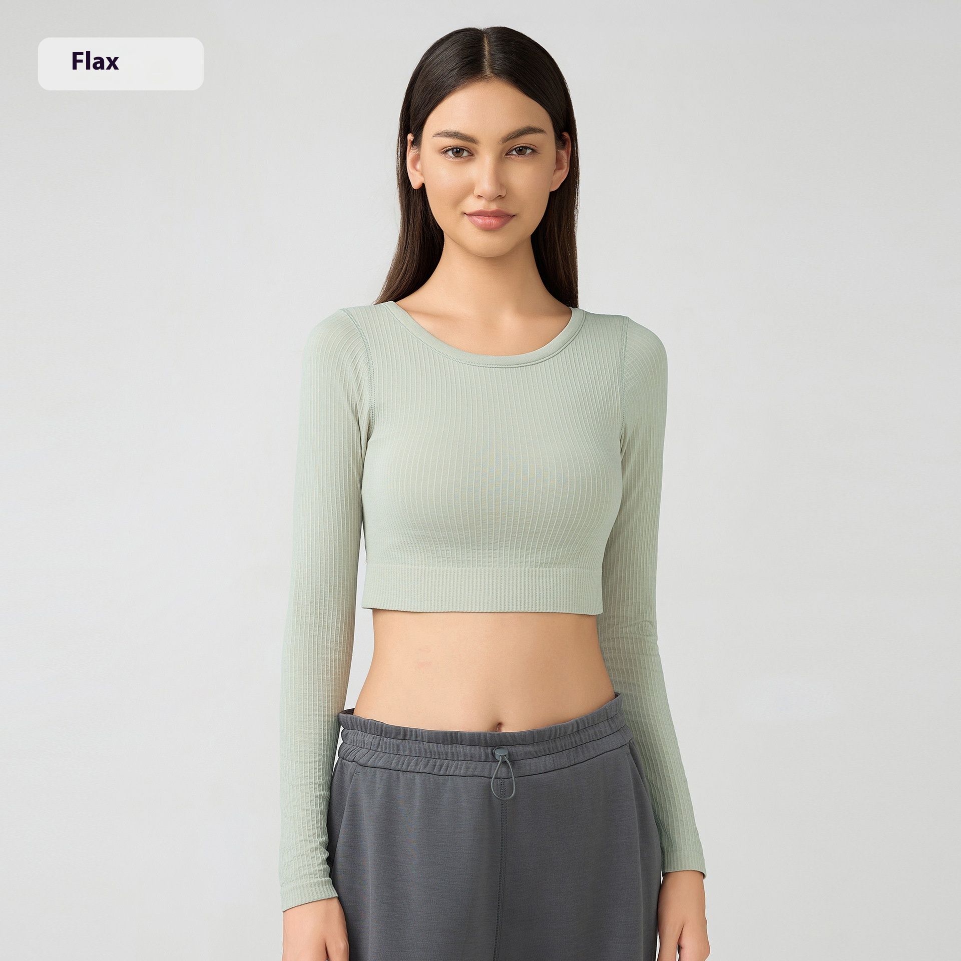 Fashion Short Personalized Yoga Clothes For Women Linen - Shop at LoveMi