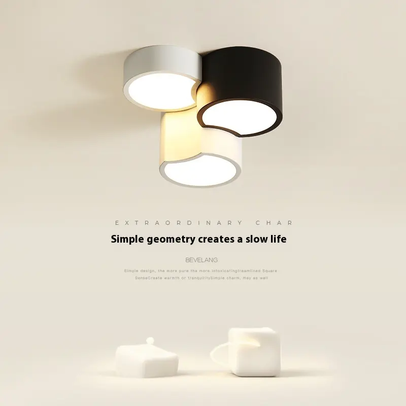 Bedroom Ceiling Lamp Minimalist Black And White