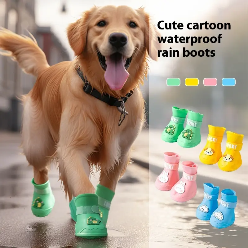 Medium Large Dog Waterproof Anti-drop Shoes Pet
