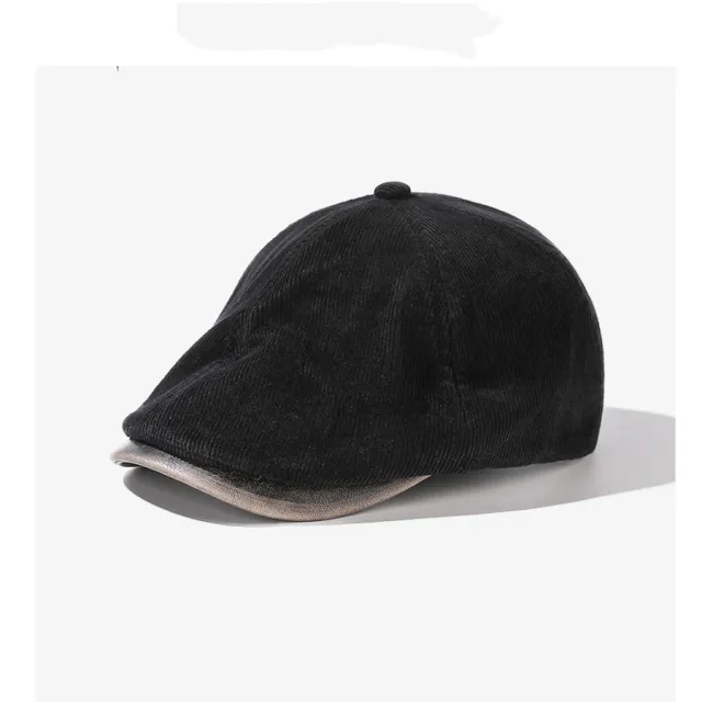 Japanese style Retro Advance Hats Positive And Negative Fashion Couples' Cap Black - Shop at LoveMi