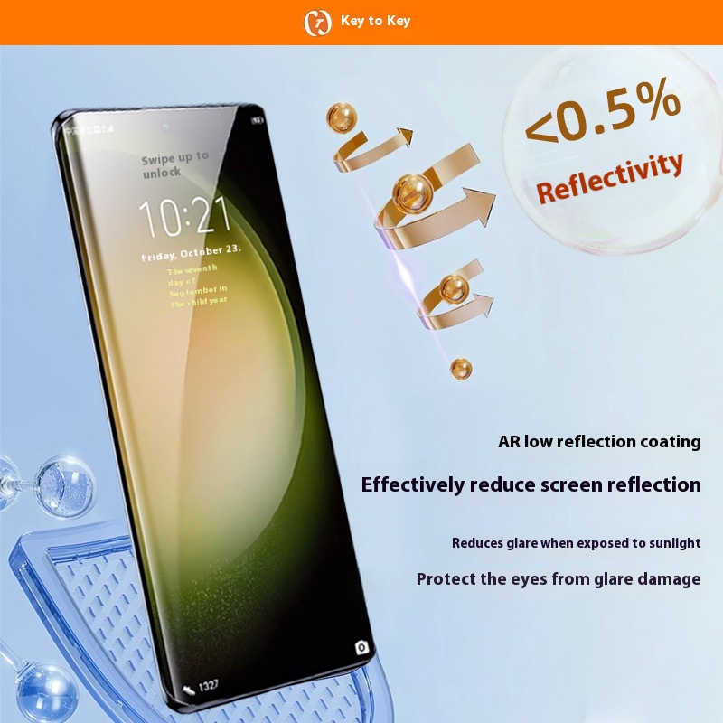 Anti Reflective AR Anti Reflective Mobile Phone Protective Film