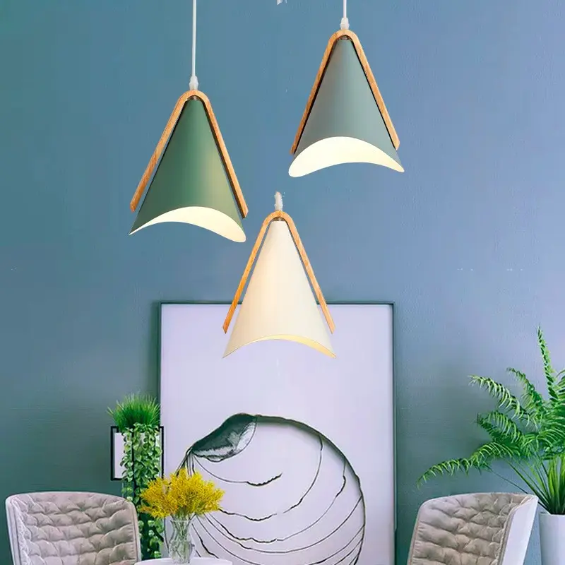 Nordic Restaurant Chandelier Dining Table Bar Counter