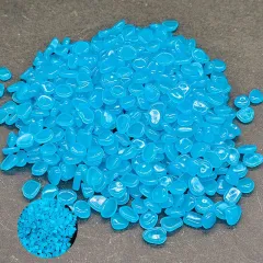 Small Luminous Stone Luminous Pebble Garden Fish Tank Landscaping - Dark Blue - View 1