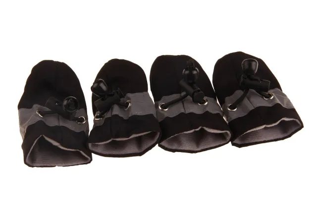 Dog Soft Puppy Toddler Pet Shoes Booties Black - Shop at LoveMi