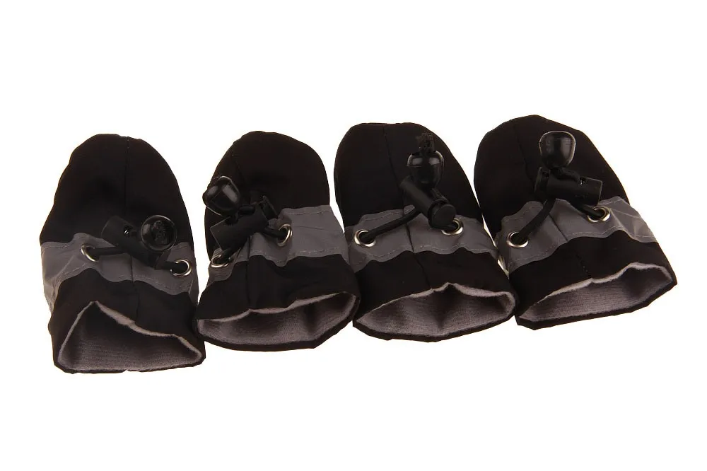 Dog Soft Puppy Toddler Pet Shoes Booties - Black