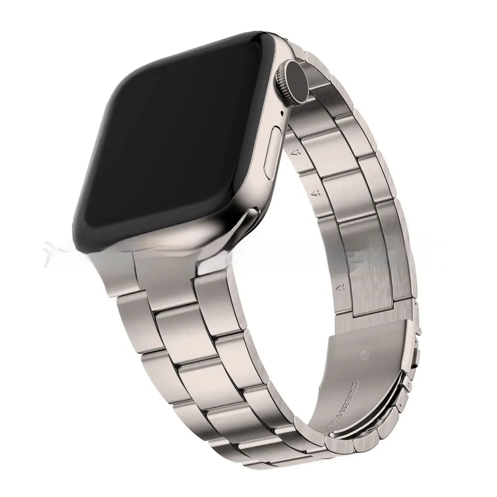Quick Release Three Beads Small Waist Stainless Steel Watch Strap