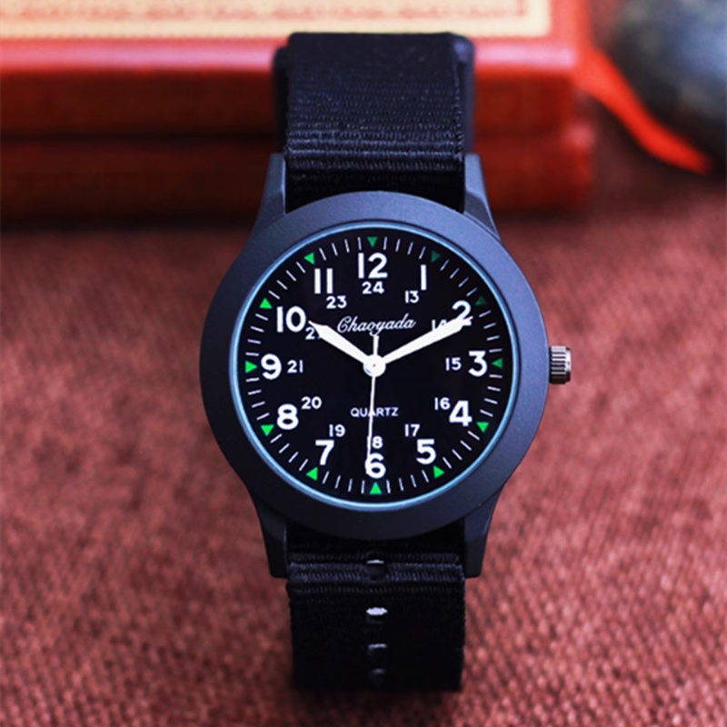 Girls And Boys Waterproof Canvas Quartz Watch - CJdropshipping
