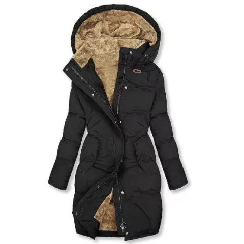 Women's Jacket Wool Blend Coat with Cashmere Fur Collar