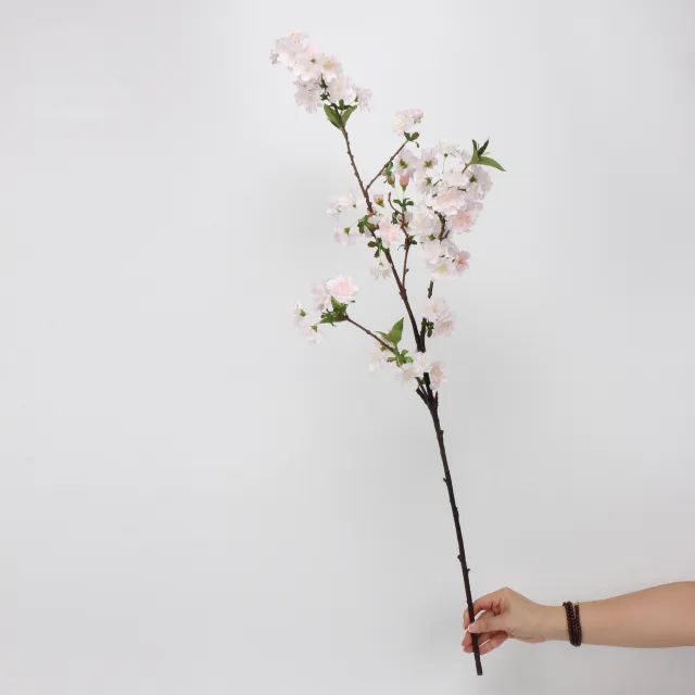 Artificial Pine Moon Cherry Blossom Peach Blossom Branch Flower Arrangement Photography Fake Flower Props Light Pink - Shop at LoveMi