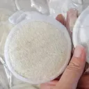 8X8Cm White Loofah Sponge Opp