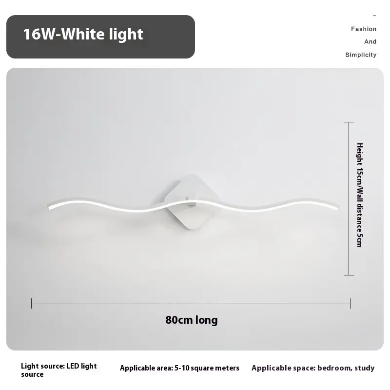 Shower Room Wall Lamp Dressing Table Led Mirror Headlight