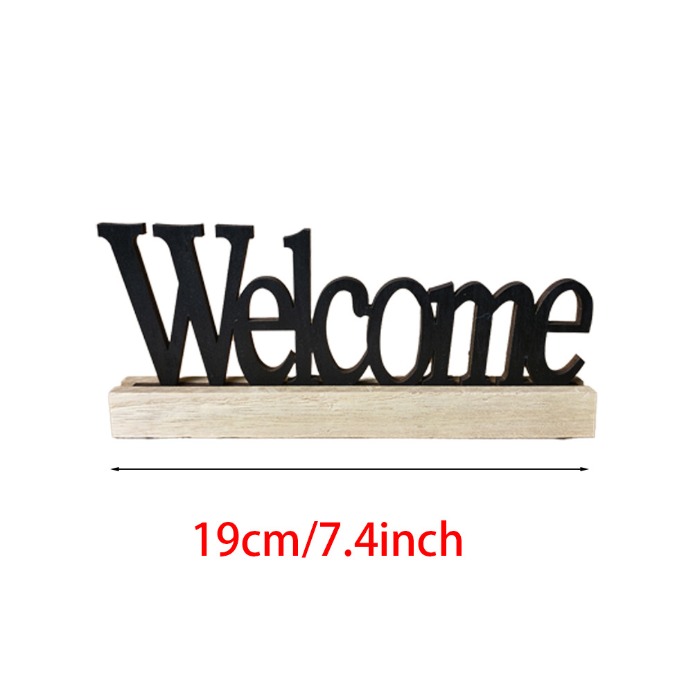 Wooden Decorative Hollow Letters