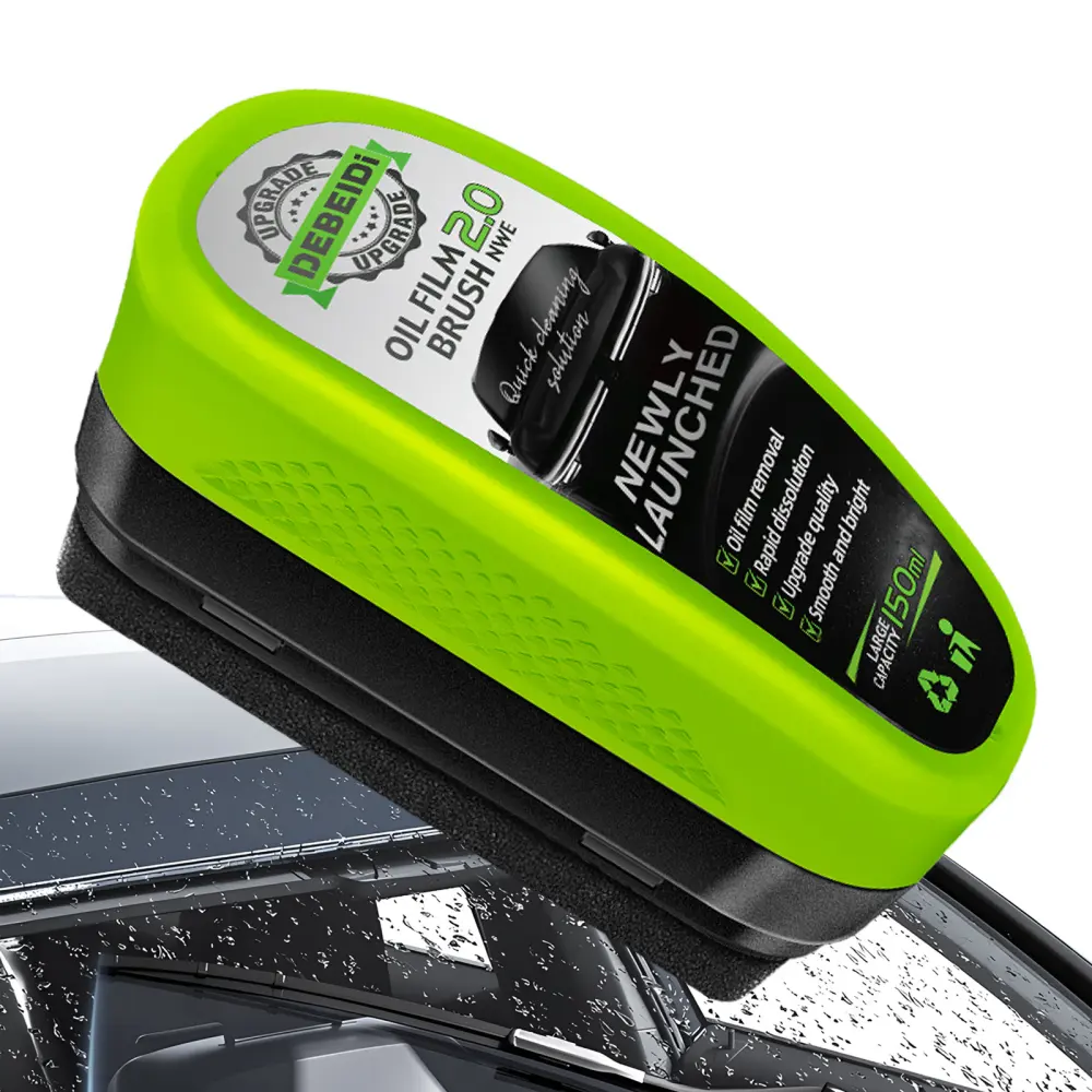 Green Car Glass Wiper Strong Oil-removing Film Crystal Plating